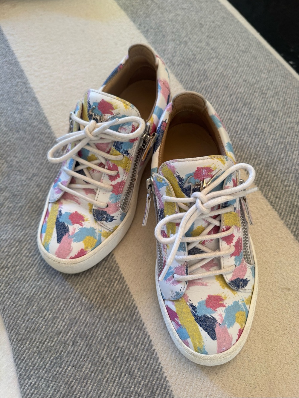Giuseppe Zanotti Multicolor Sneakers
